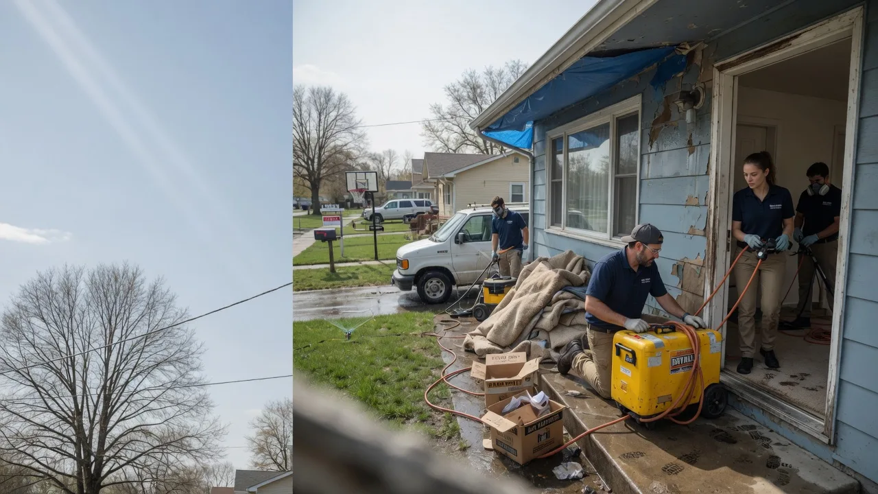 Basement Flood Cleanup in Mesa, ID near me